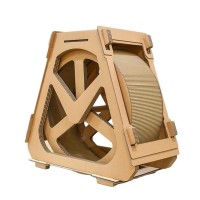 Когтеточка, дряпка - домик из картона для кошек Avko ACS023