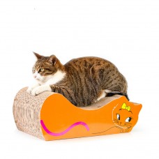 Когтеточка, дряпка - лежанка из картона для кошек Avko ACS020