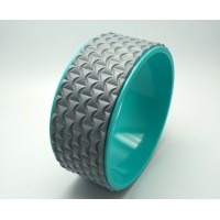 Колесо для йоги. Yoga Wheel, 33×13 см (Сіре)