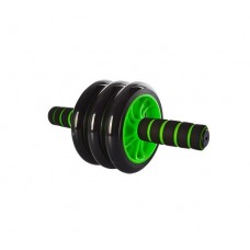 Колесо для мышц пресса Profi 3 колеса (MS 0873G) Зеленое