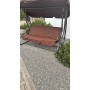 Садовая качель JUST GARDEN Relax Comfort 3-мест., до 200 кг! Коричневый