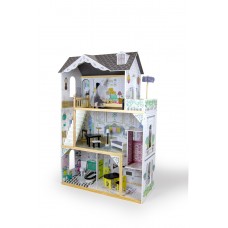 Ляльковий будиночок ігровий для барбі AVKO Вілла Лаціо + ліфт та лялька