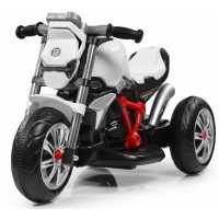 Дитячий електромотоцикл SPOKO M-3196 білий (42300141)