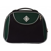 Кейс дорожный Bonro Style средний черно-зеленый (10101410)