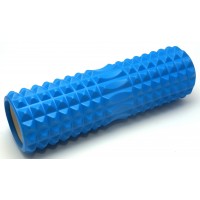 Массажный валик (MS 1843BL) / Синий / 45х13 см. с выемкой