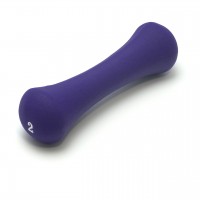 Гантель Profi неопренова 2 кг. (фіолетова)