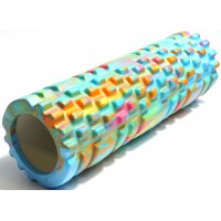 Масажний валик 30х10 см. (MS 2126) Бірюзовий