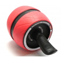 Колесо для мышц пресса (MS 2209-1) Красное, широкое с возвратным механизмом.