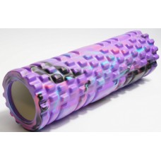 Массажный валик 30х10 см. (MS 2126) Фиолетовый
