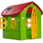 Будиночок дитячий Play House Dorex 5075. Зелений пластиковий будиночок 120x113x111 см.