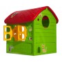 Домик детский Play House Dorex 5075. Зеленый пластиковый домик 120 x113 x 111 см.