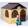 Детский пластиковый домик Долони (02550/2) Кофейно-коричневый