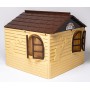 Детский пластиковый домик Долони (02550/2) Кофейно-коричневый