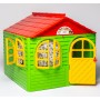 Детский пластиковый домик Долони (02550/3) Зелено-красный