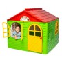 Дитячий пластиковий будиночок Долоні (02550/3) Зелено-червоний