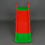 Детская горка Долони (0140/01), спуск 140 см. Красно-зеленая