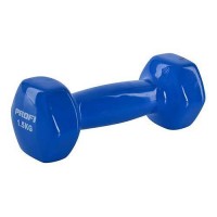 Гантель Profi 1,5 кг. Вініл 1шт. (МЅ 0665 B) Синя - 1шт.