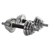 Наборные гантели 7 кг. (пара) Хромированные MS 0104