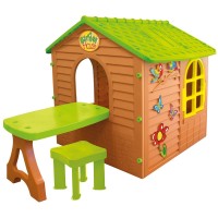 Дитячий будиночок зі столиком і стільчиком Mochtoys
