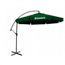 Садова парасолька Bonro 3 м. з нахилом. Зелений
