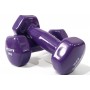Гантель Profi 2 кг с виниловым покрытием (Фиолетовый) - 1шт.