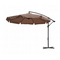 Парасоля садова кутова з нахилом Avko Garden AGU2014 коричневий 3м. + чохол