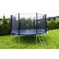 Батут 312 см FunFit Сетка и Лестница(B-FF312) Синий