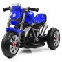 Детский электромотоцикл SPOKO M-3196 синий (42300143)