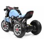 Детский электромотоцикл SPOKO M-3196 голубой (42300145)