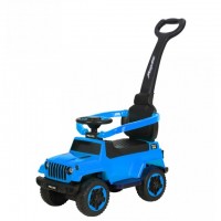 Каталка-толокар Spoko SP-219 2в1 с родительской ручкой синий