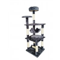 Когтеточка, домик, дряпка для кошек Avko CatTree 1222 Grey