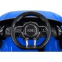 Детский электромобиль AUDI HL-1818 синий (колеса EVA) (42300136) (лицензионный)