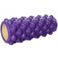Масажний рол Profi (0857-5F-45) 45х14 см. Фіолетовий