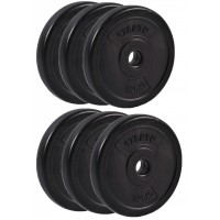 Диск для штанг и гантелей композитный Atleto 6 шт x 1,25 кг (20221905)