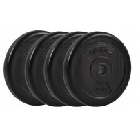 Диск для штанг и гантелей композитный Atleto 4 шт x 2,5 кг (20221906)