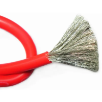Силиконовый провод 6 AWG (3200х0,08 мм) Longshengda. Красный