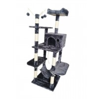 Кігтеточка, будиночок, дряпка для кішок Avko CatTree 1062 Grey