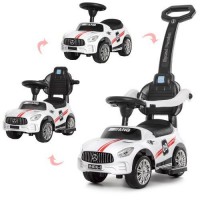 Толокар Bambi (M 4074L-1) Білий, MP3, Mercedes AMG