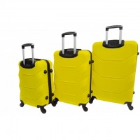 Чемодан Bonro 2019 набор 3 штуки желтый