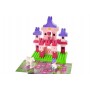 Конструктор "Block&Steps: Замок Принцессы" + ходилка и мемори игра 3в1, 74 дет. QB300-004 qbee