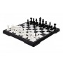 Шахи та шашки пластикові настільні ТехноК (9079). 28 х 28 см.