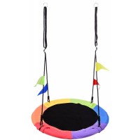 Качель подвесная гнездо Аиста мультиколор