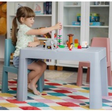 Детский стол и стулья TEGA Multifun Teggi (TI-011-174) Серо-бирюзовый