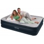 Надувне ліжко Intex 64136 (152х203х42 см) c підголовником і електронасосом.
