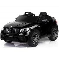 Дитяча машина на акумуляторі Just Drive Mersedes GLS. 2 мотори по 30 Вт, MP3, 6 км/год. Чорний