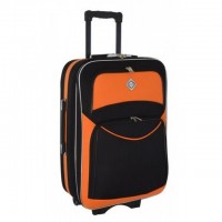 Чемодан Bonro Style (большой) черно-оранжевый