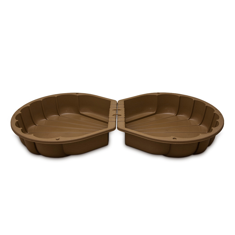 Песочница - бассейн "Ракушка" Doloni (01236/01eco) 0,8 м. Коричневый