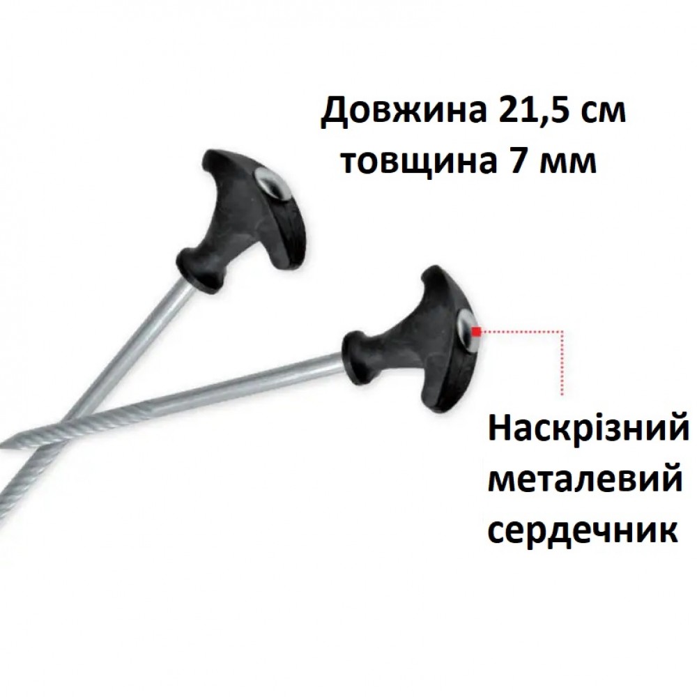 Набір кілочків для коропового намету 10 шт (Арт.RA6659)