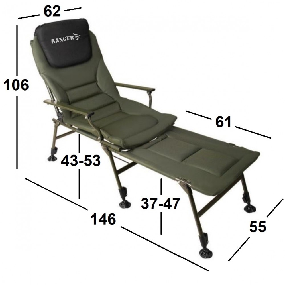 Кресло-лежак карповое Ranger Carp SL-112 (Арт. RA 2251)