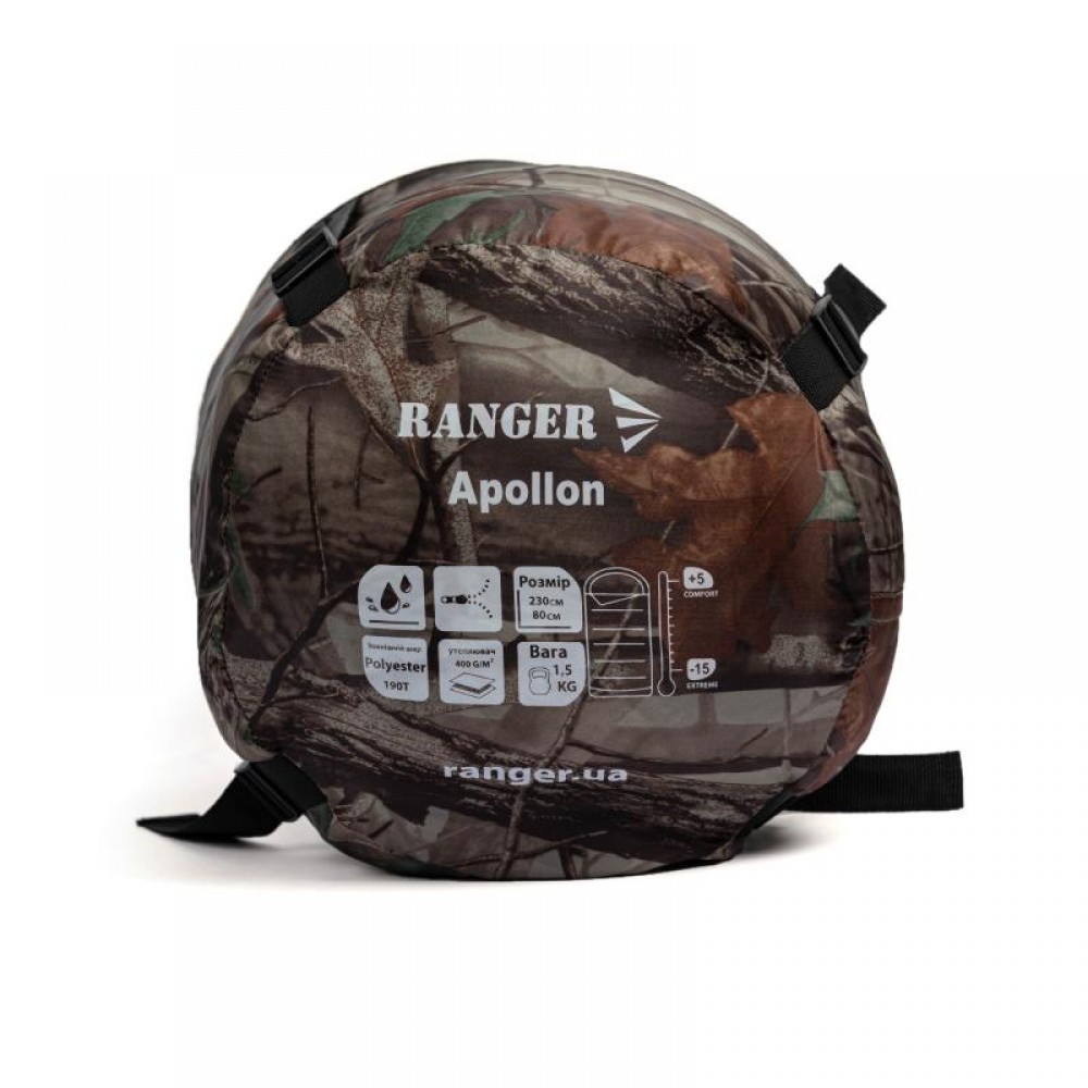 Спальный мешок Ranger Apollon Camo (Арт. RA 6639)
